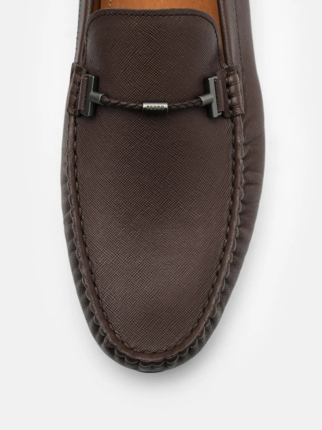 Robert Leather Driving Shoes - Dark Brown