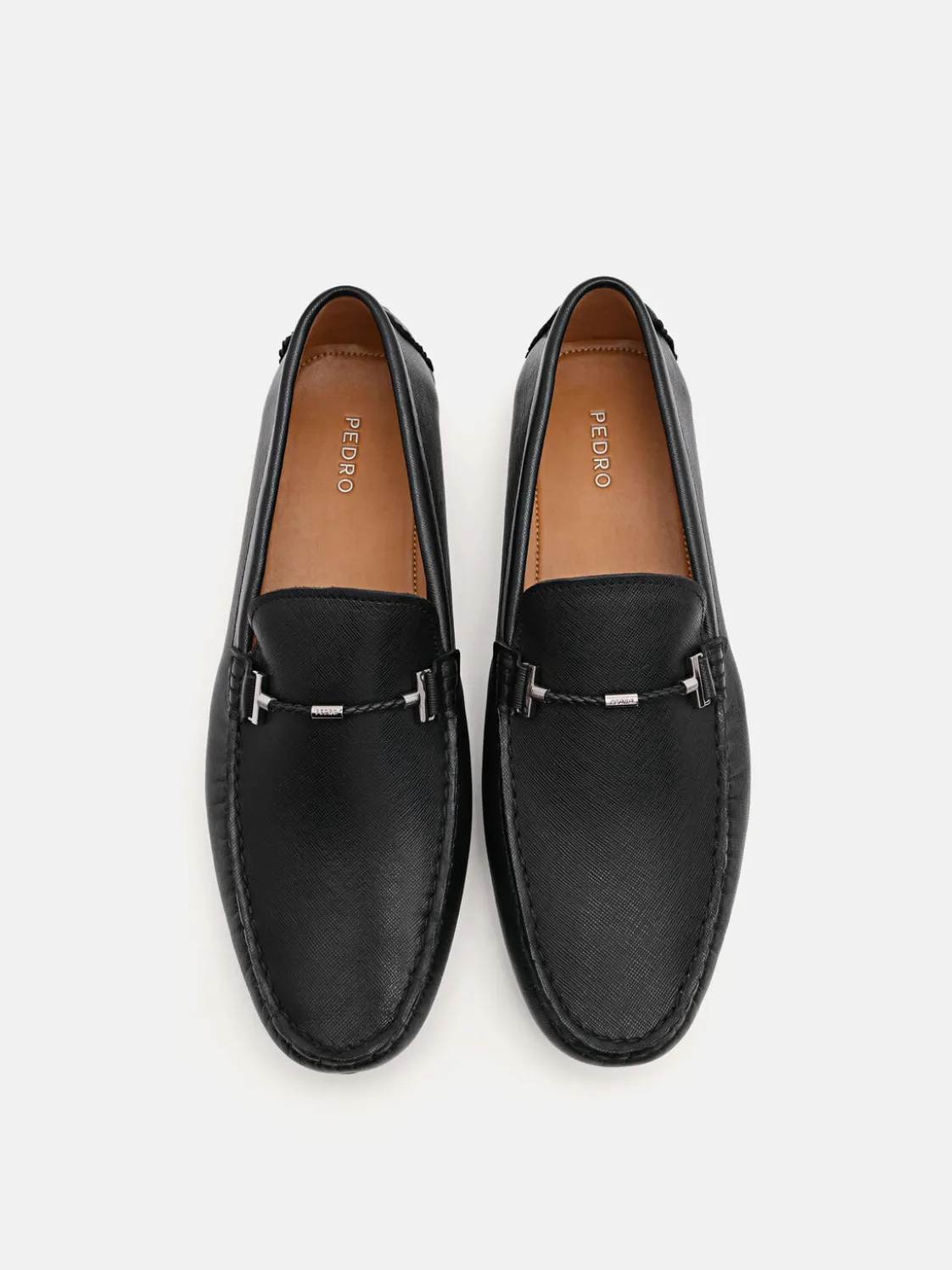 Robert Leather Driving Shoes - Black
