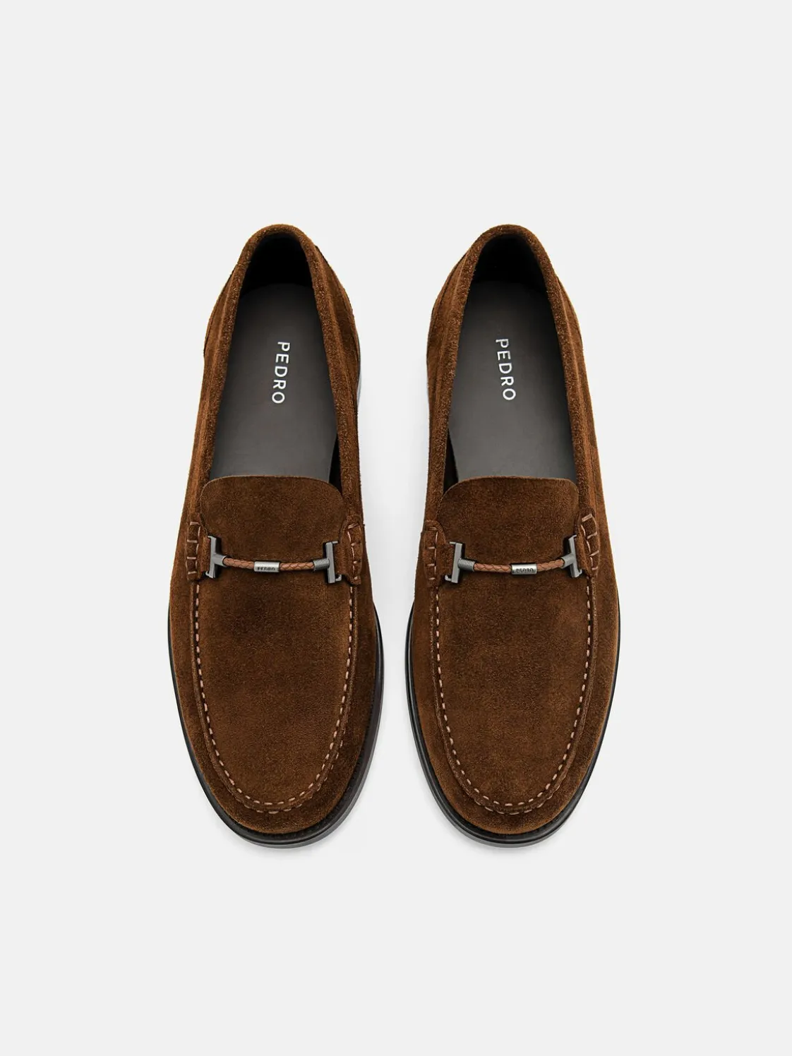 Robert Leather Horsebit Loafers - Brown