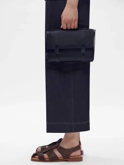 Roman Backstrap Sandals - Brown