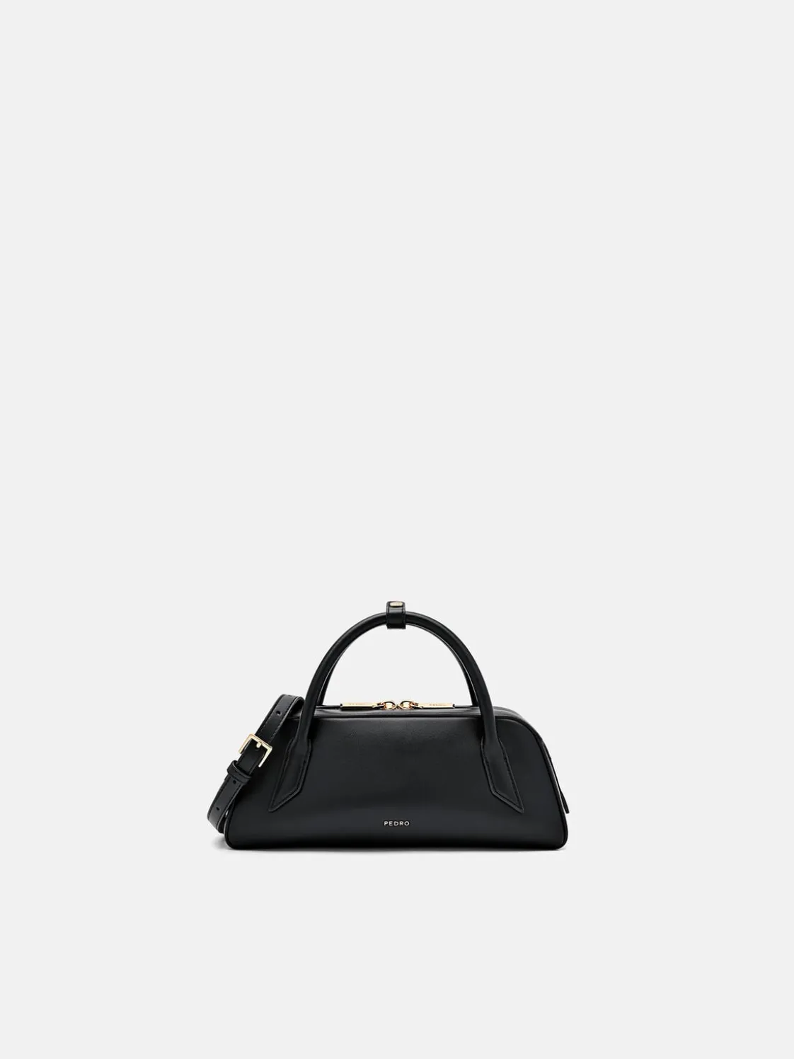 Serif Handbag - Black