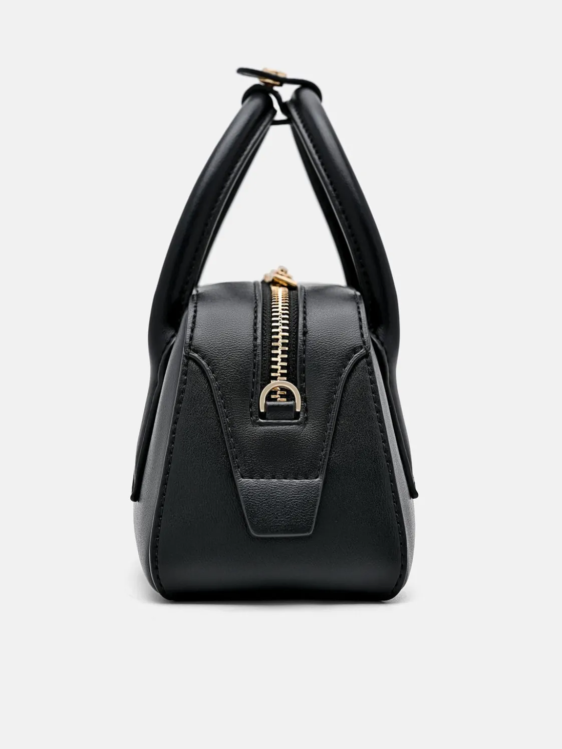 Serif Handbag - Black