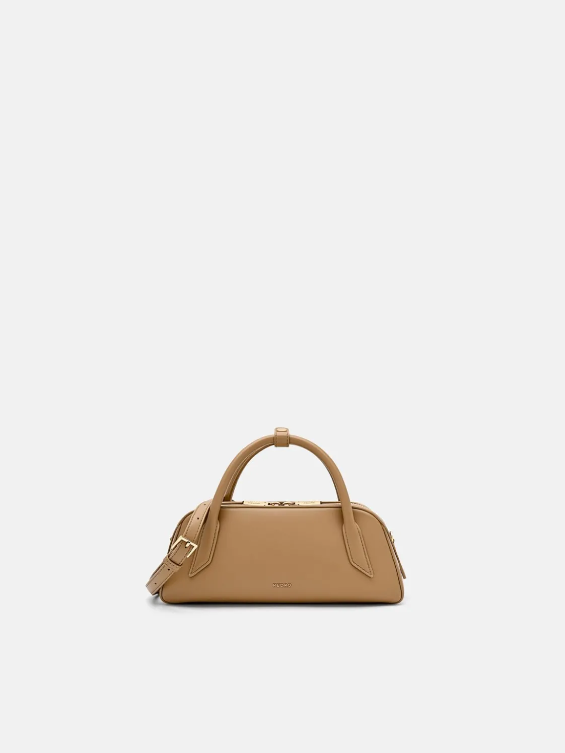 Serif Handbag - Camel