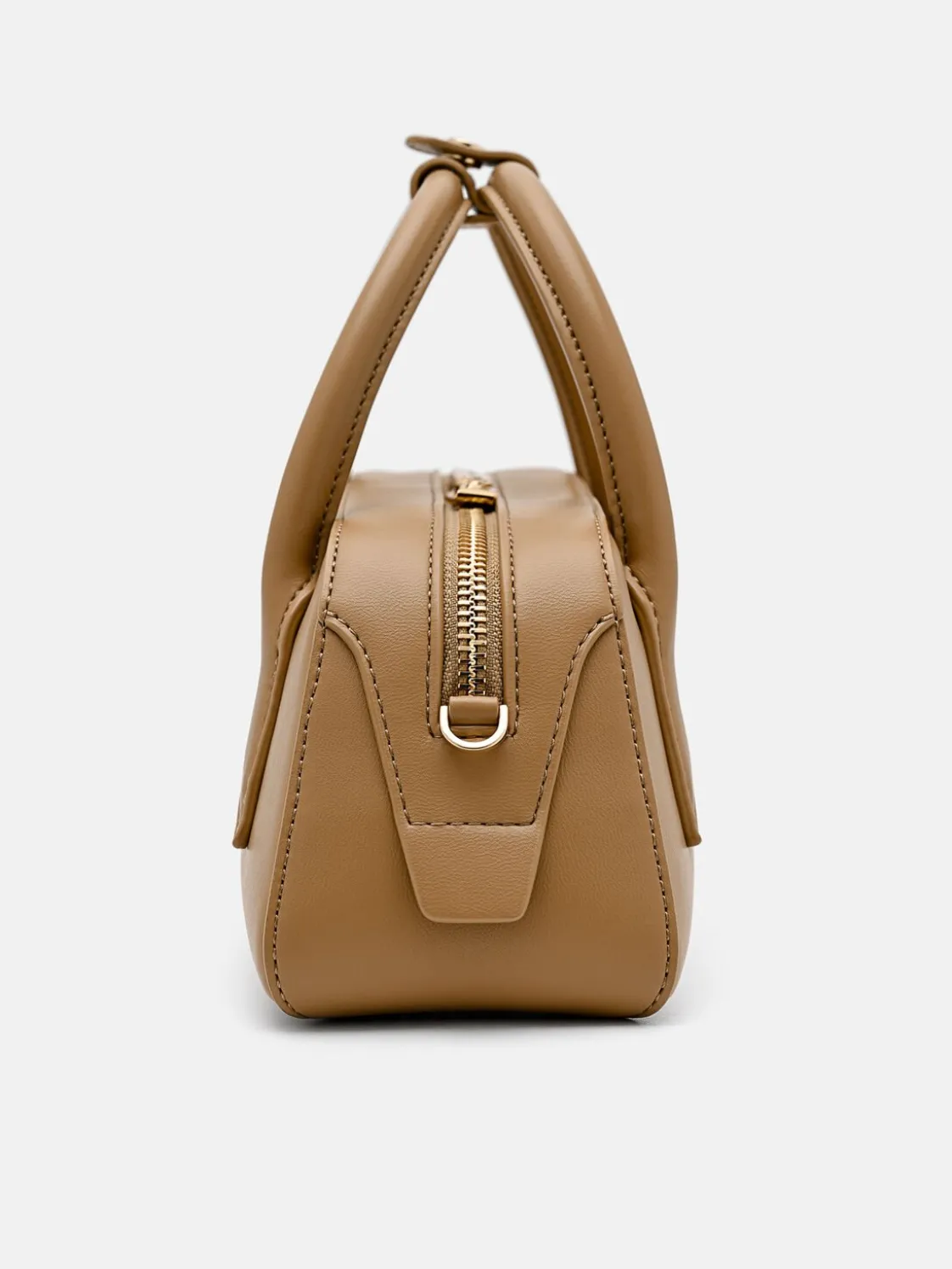Serif Handbag - Camel