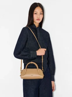 Serif Handbag - Camel