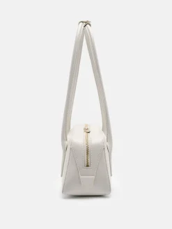 Serif Shoulder Bag - Chalk