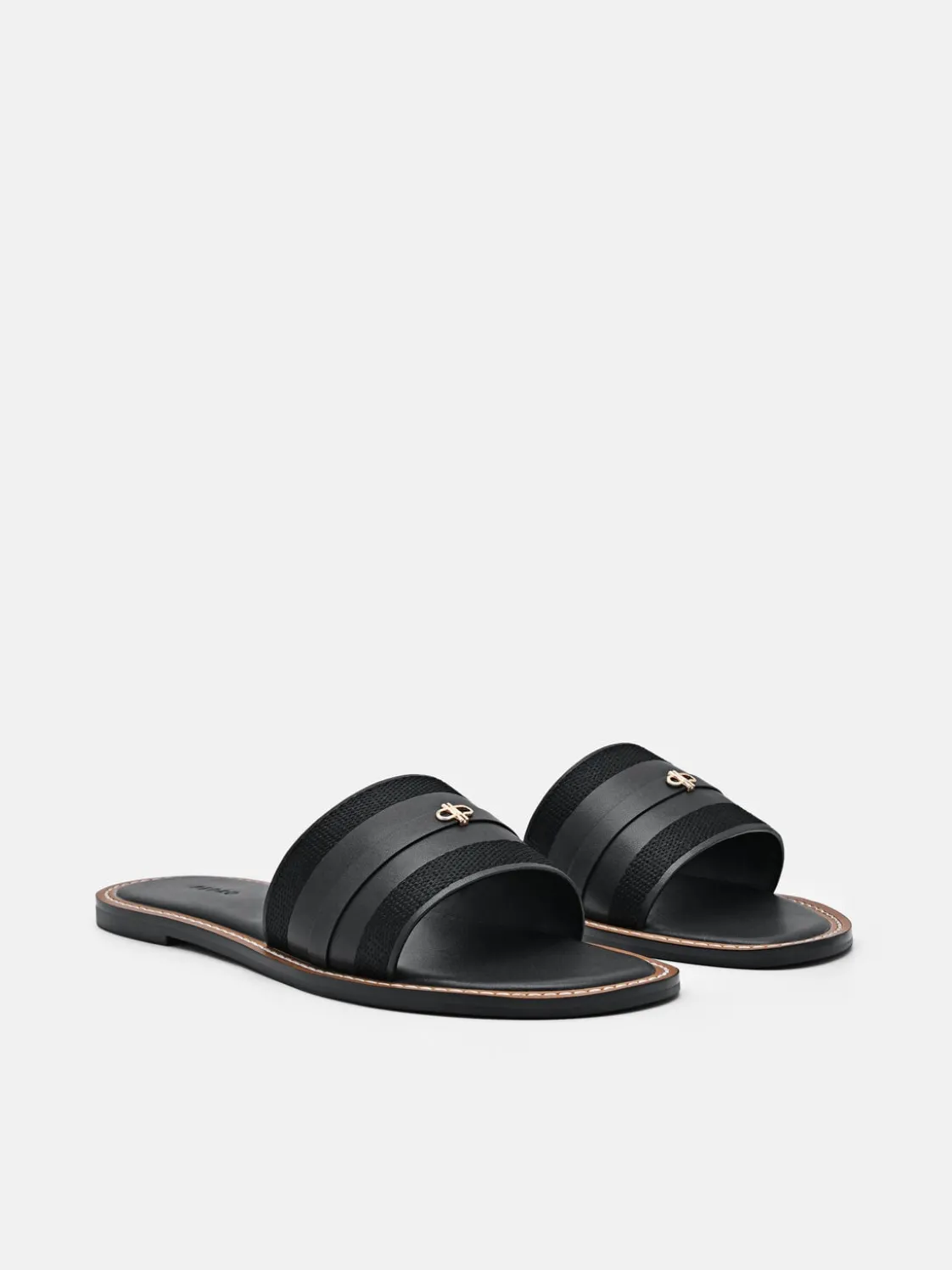 Slide Sandals - Black