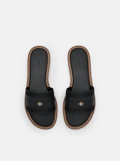 Slide Sandals - Black