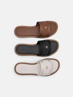 Slide Sandals - Black