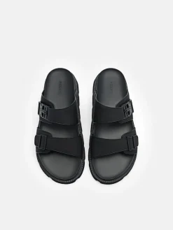 Slide Sandals - Black