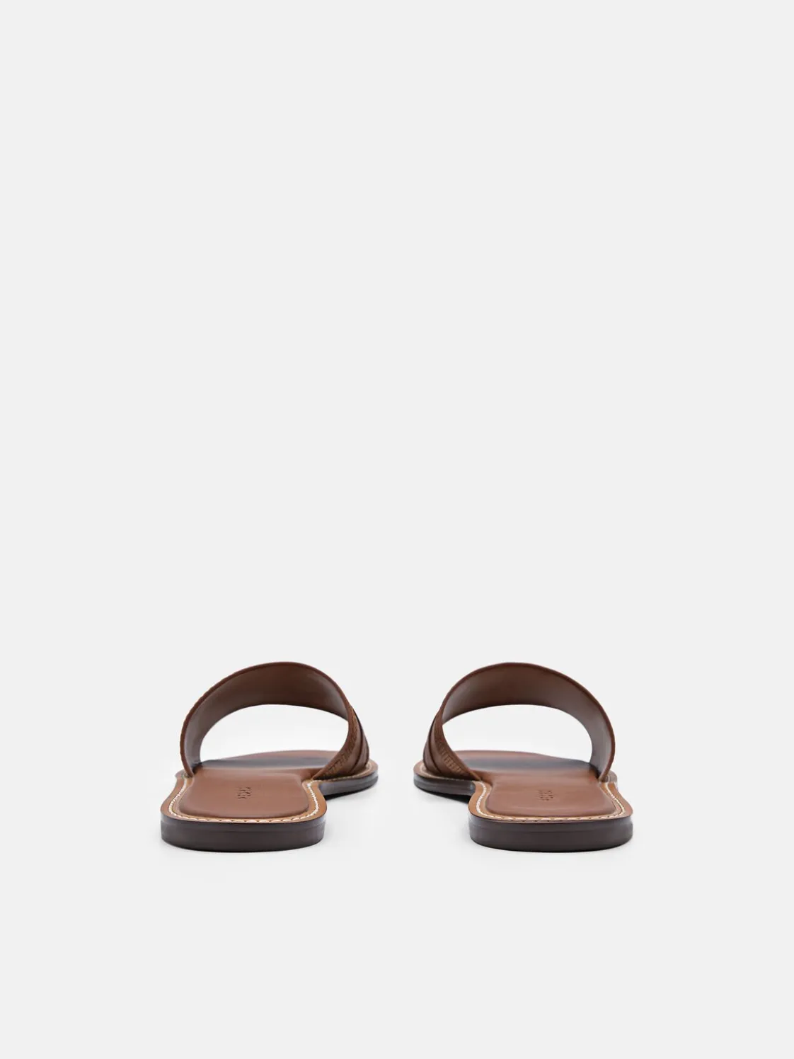 Slide Sandals - Brown