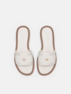Slide Sandals - Chalk