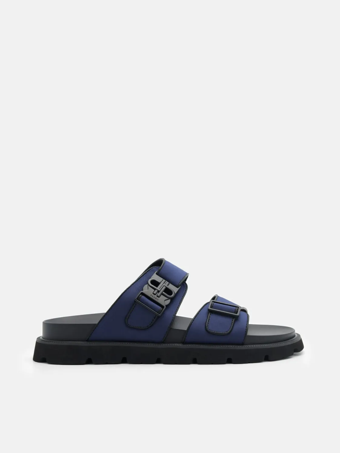 Slide Sandals - Navy