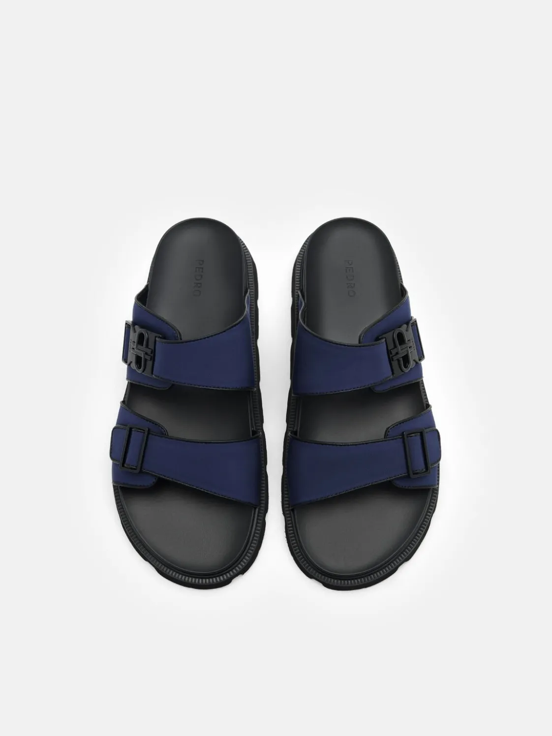Slide Sandals - Navy