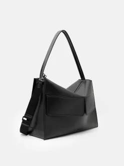 Slouch Crossbody Bag - Black