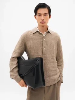 Slouch Crossbody Bag - Black