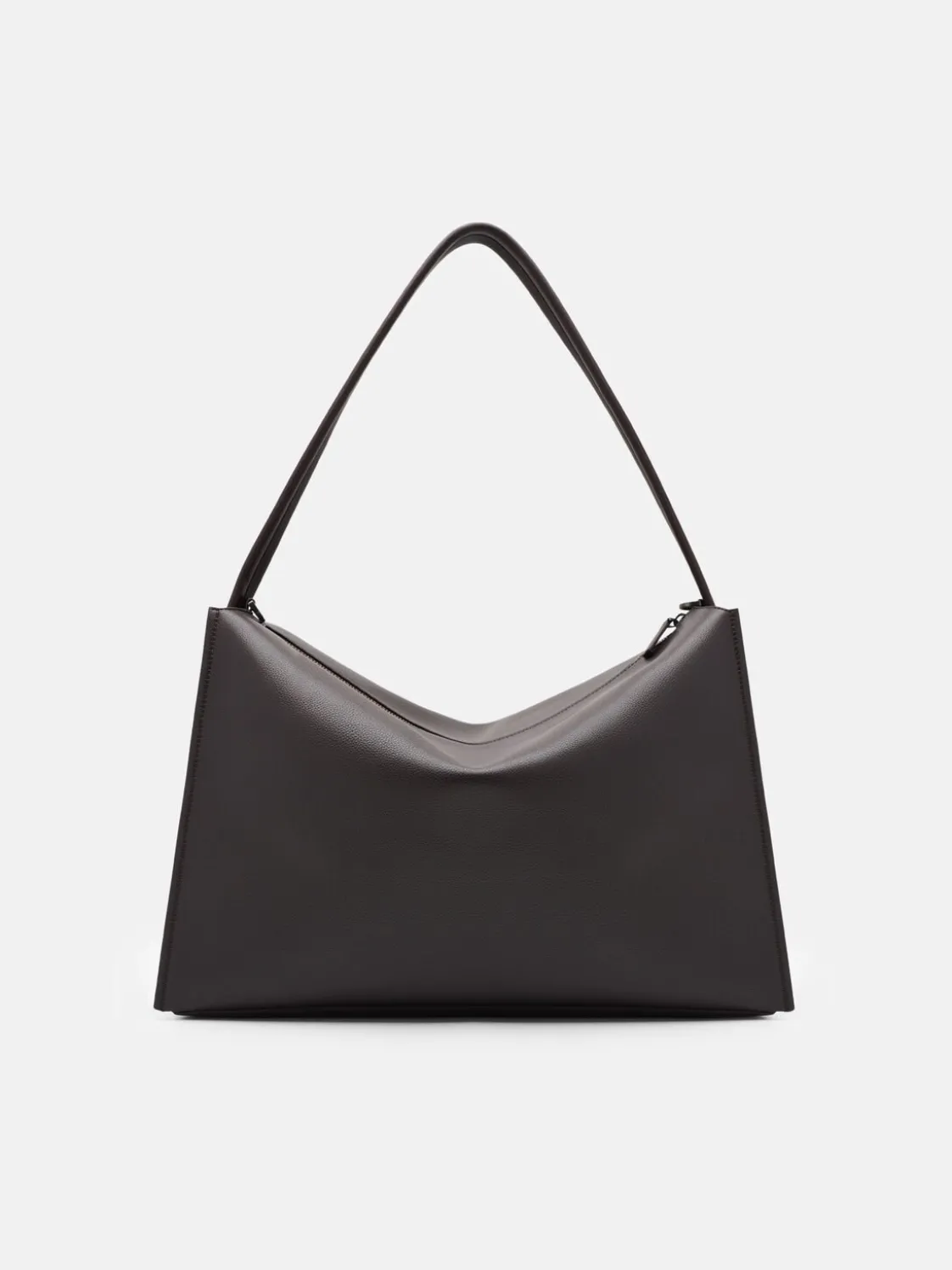 Slouch Crossbody Bag - Dark Brown