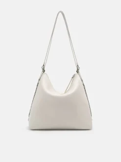 Slouchy Two-Way Carry Backpack - Chalk