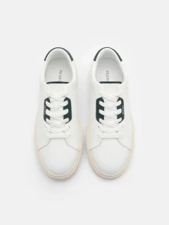 Spencer Leather Sneakers - Dark Green