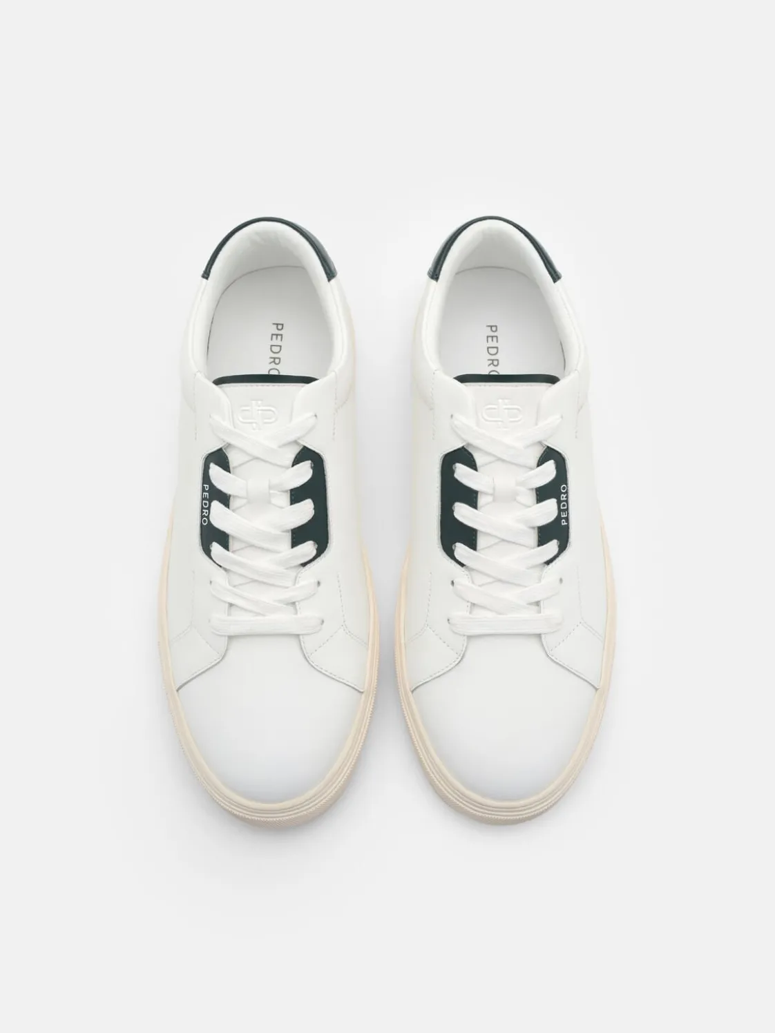 Spencer Leather Sneakers - Dark Green