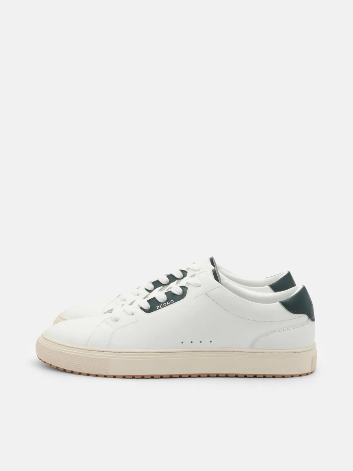 Spencer Leather Sneakers - Dark Green