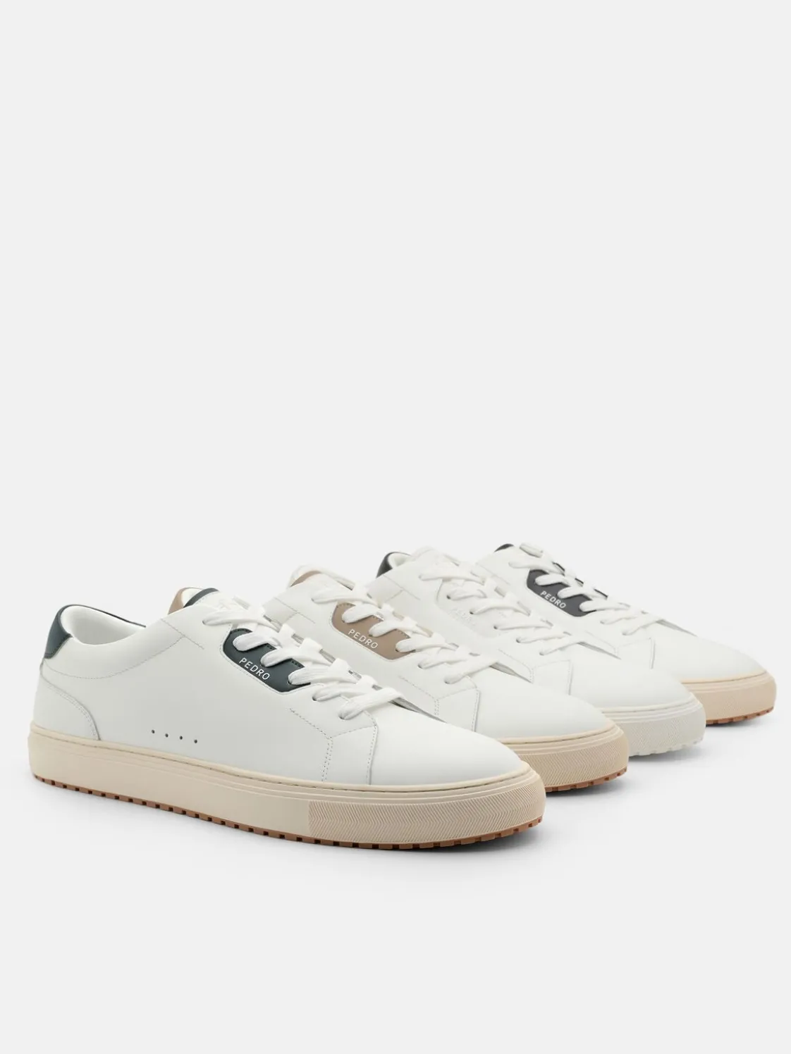 Spencer Leather Sneakers - Dark Green