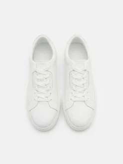 Spencer Leather Sneakers - White