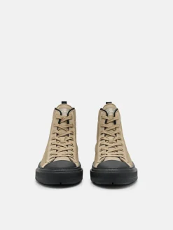 Strata High Top Sneakers - Taupe