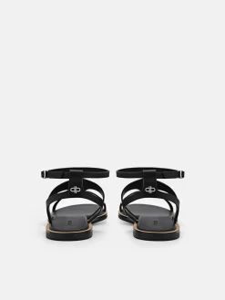 Studded Sandals - Black