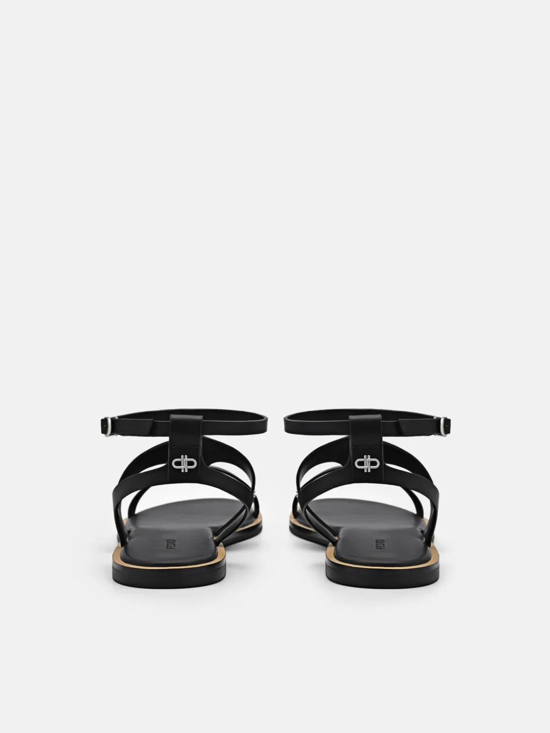 Studded Sandals - Black