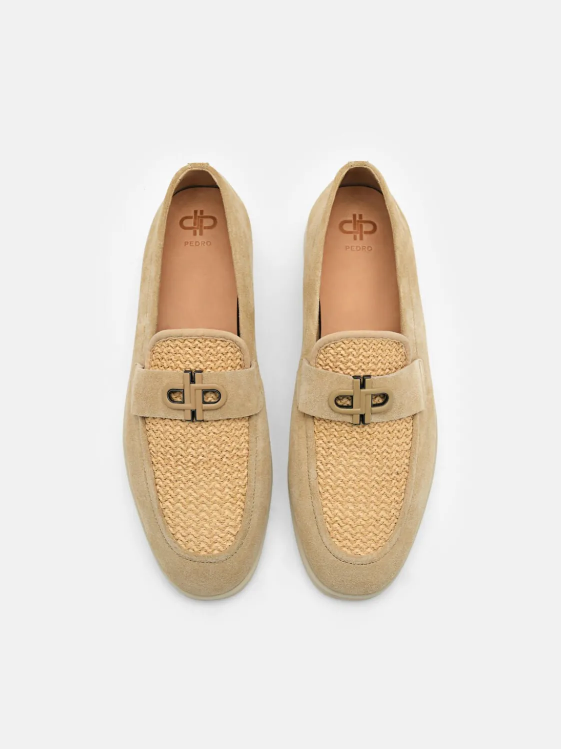 Suede Loafers - Sand