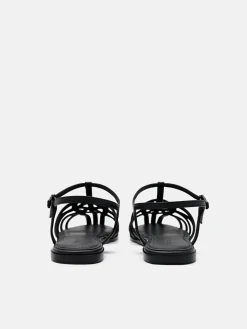 Talia Caged Sandals - Black