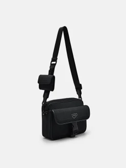 Taper Compact Sling Bag - Black