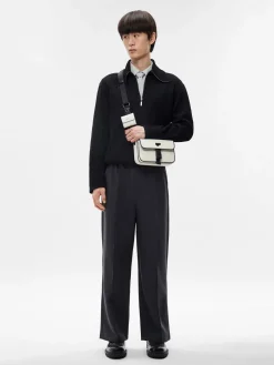 Taper Compact Sling Bag - White