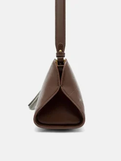 Tassel Shoulder Bag - Dark Brown