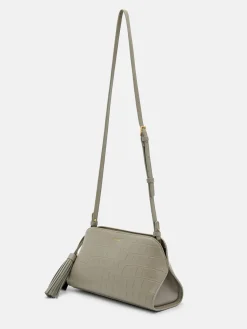 Tassel Shoulder Bag - Taupe