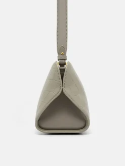 Tassel Shoulder Bag - Taupe