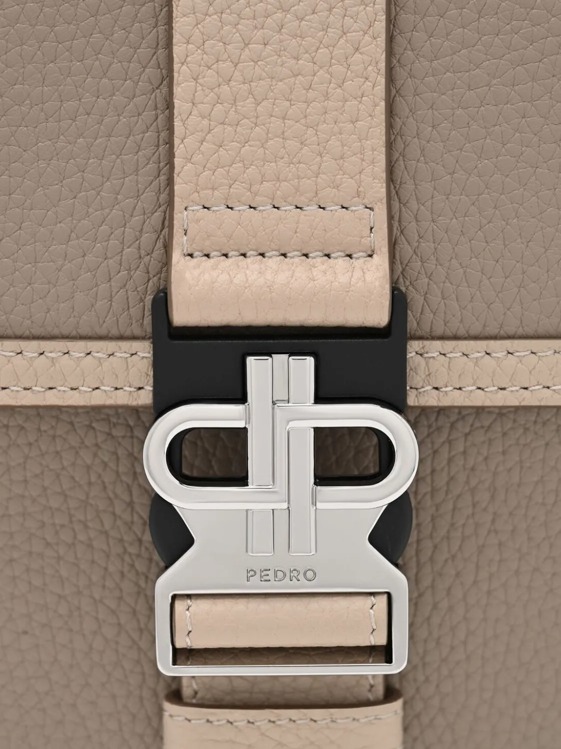 Tex Leather Crossbody Bag - Multi Tumble