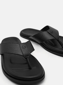 Thong Sandals - Black