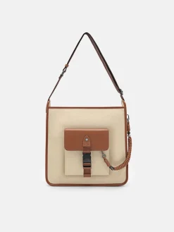 Twine Messenger Bag - Beige