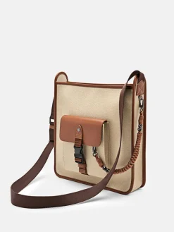 Twine Messenger Bag - Beige