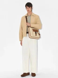 Twine Messenger Bag - Beige