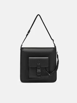 Twine Messenger Bag - Black