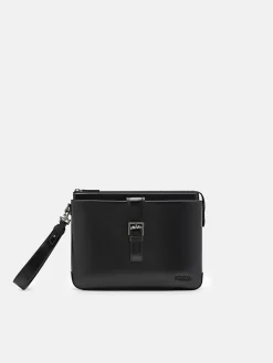 Tyson Clutch Bag - Black