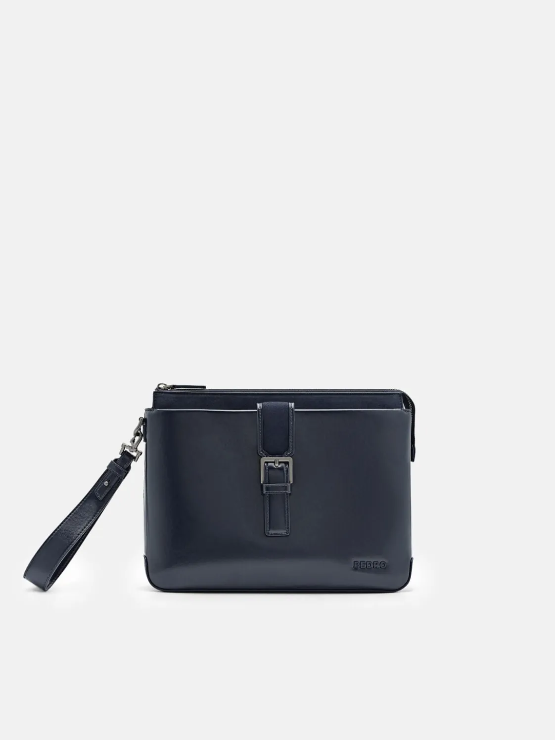 Tyson Clutch Bag - Navy