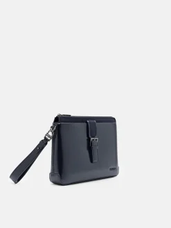 Tyson Clutch Bag - Navy