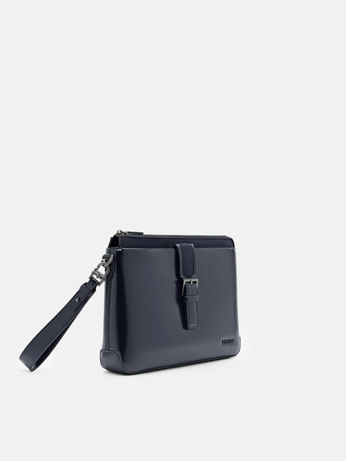 Tyson Clutch Bag - Navy