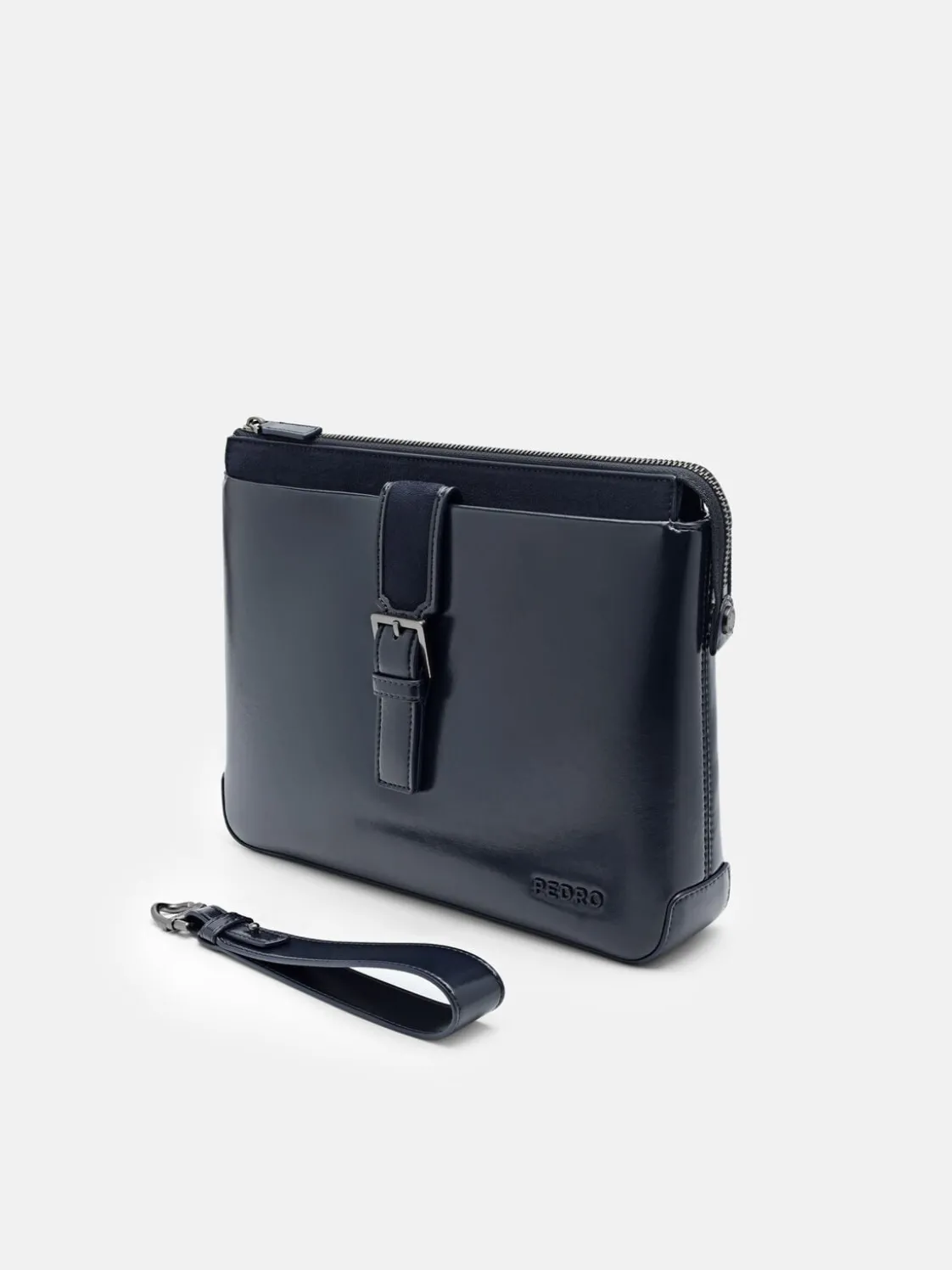 Tyson Clutch Bag - Navy