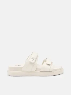Velcro Slip-On Sandals - Chalk