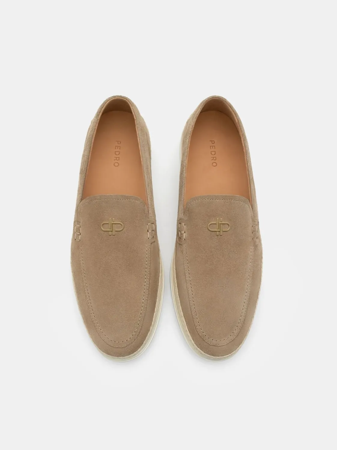 Vito Leather Loafers - Sand